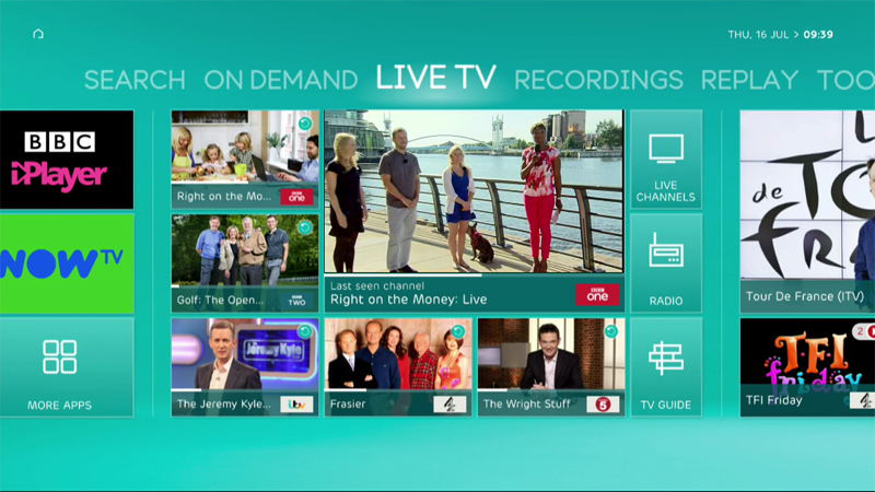 Restore EE TV default settings