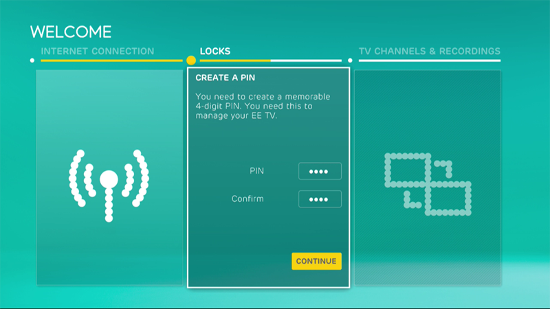 Connect to EE TV using wireless