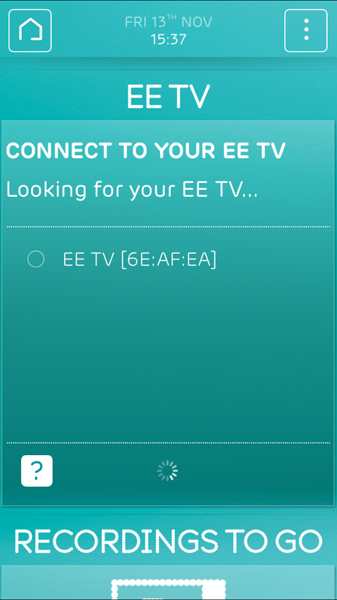 Download the EE TV app to my Android phone