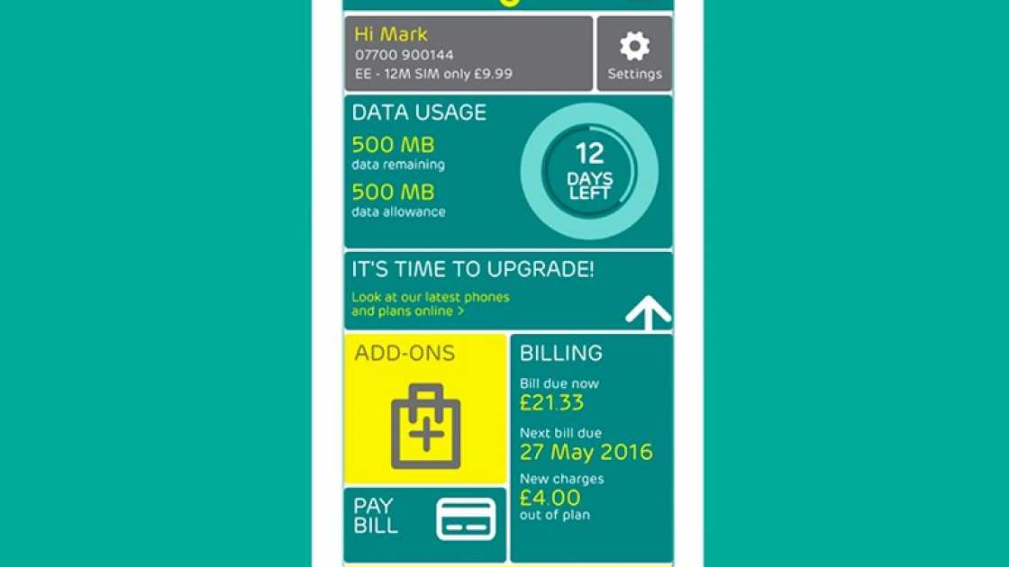 My EE app Download & manage your account online EE