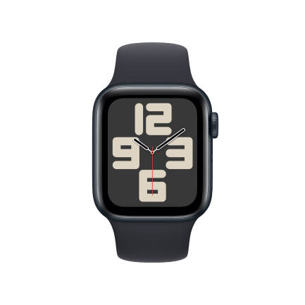 Apple Watch SE 2023 40mm Midnight Case M/L Midnight Sport Band