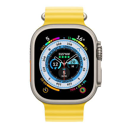 Apple Watch Ultra 49mm Yellow OceanBnd