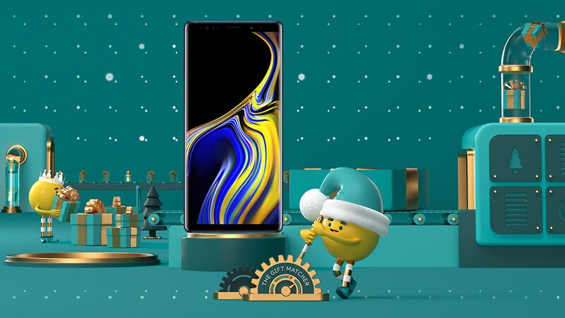 Christmas gift ideas: Samsung Galaxy Note9 smartphone 