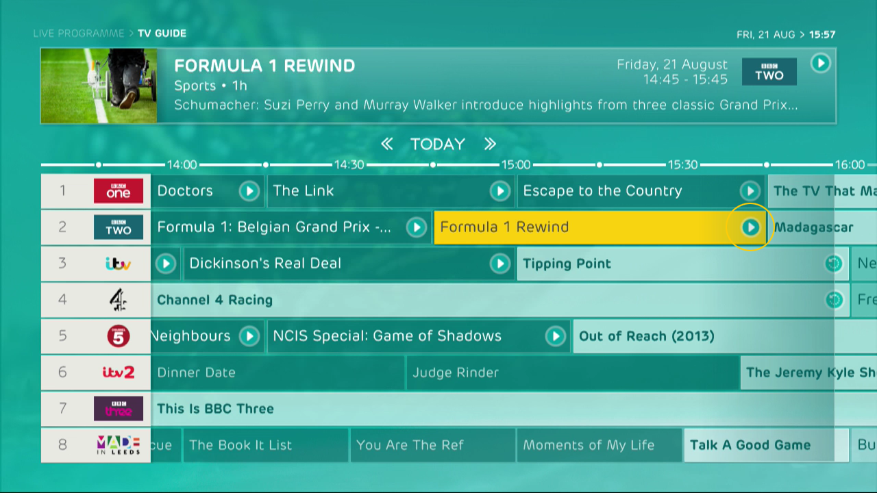How to use Replay and Restart with EE TV