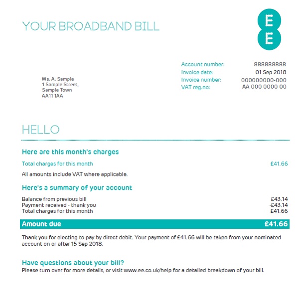 Home phone getting started Help EE