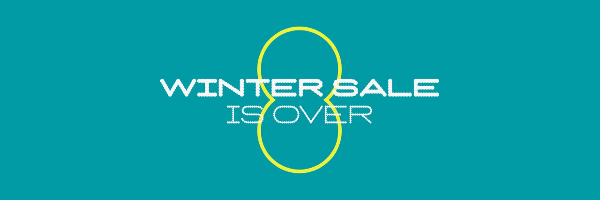 Winter sale banner