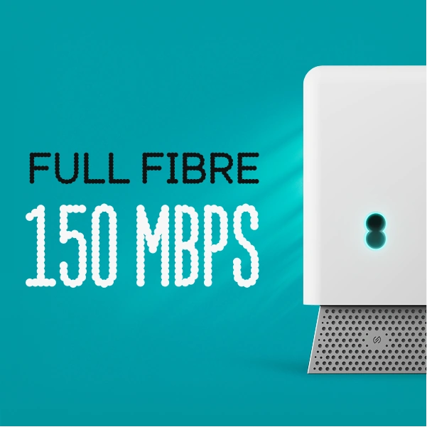 150Mbps Full Fibre EE Broadband