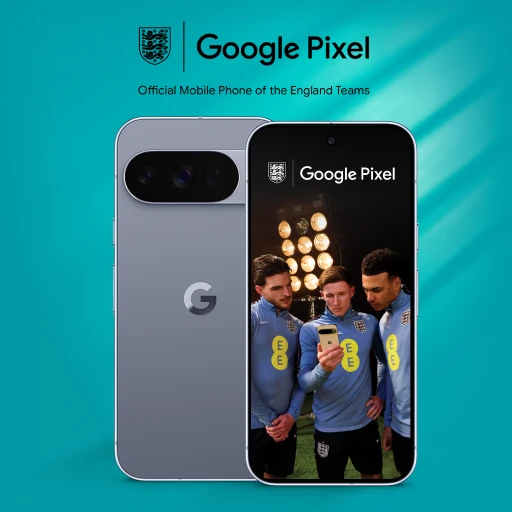 Google Pixel is the official mobile phone of the England teams
