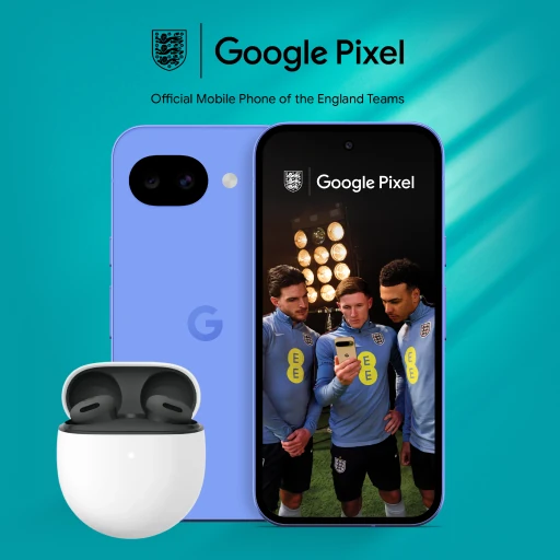 Google Pixel is the official mobile phone of the England teams