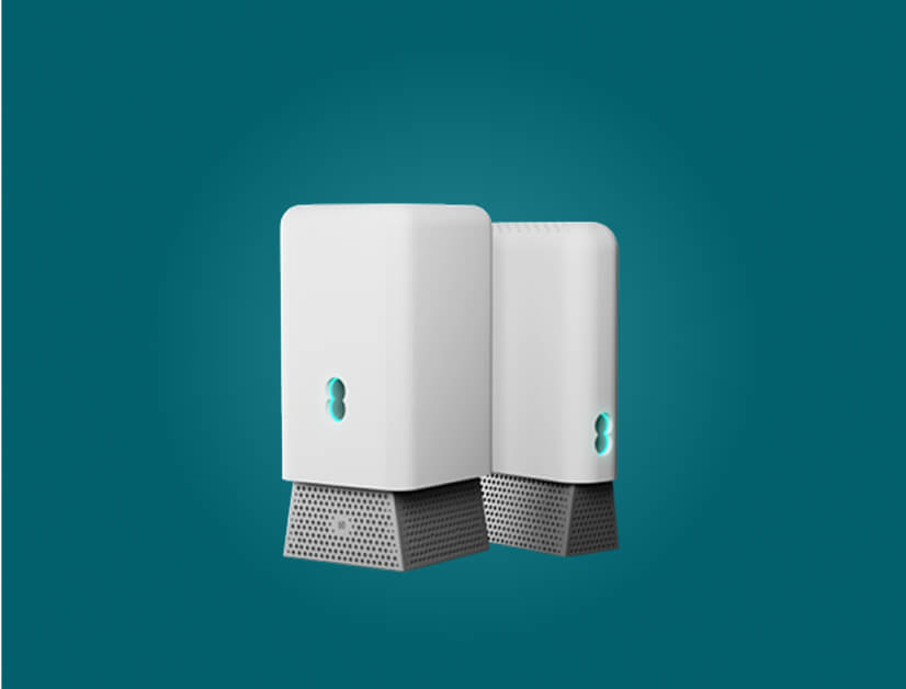 wifi 7 hub pro on teal background
