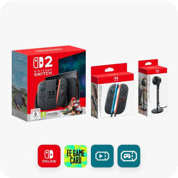 Nintendo Switch 2 24 month bundle with Mario Kart™ World...