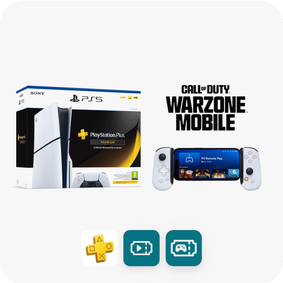 PlayStation®5 Slim Console 24 month bundle with Call of Duty