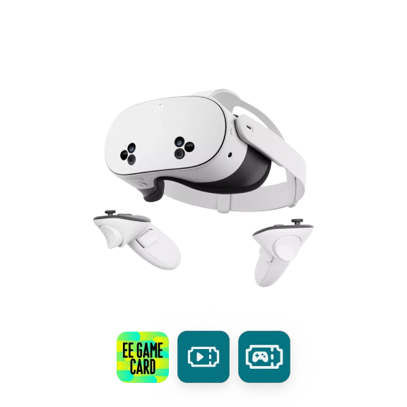 Meta Quest 3S 128GB Headset bundle with £50 EE GameCard
