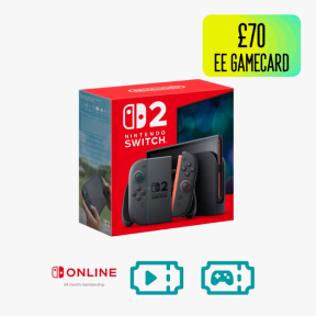 Nintendo Switch 2 bundle with £70 EE GameCard