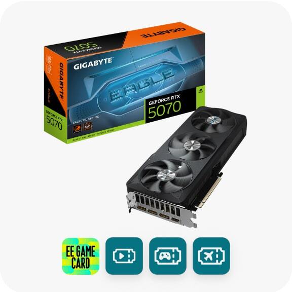 Gigabyte GeForce RTX™ 5070 Eagle 12G OC Graphics Card 
