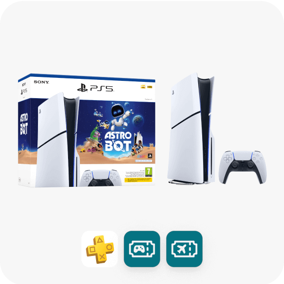 PlayStation5 Slim Console 24 month bundle with Astro Bot
