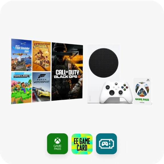 Xbox Series S 1TB bundle with £70 EE GameCard