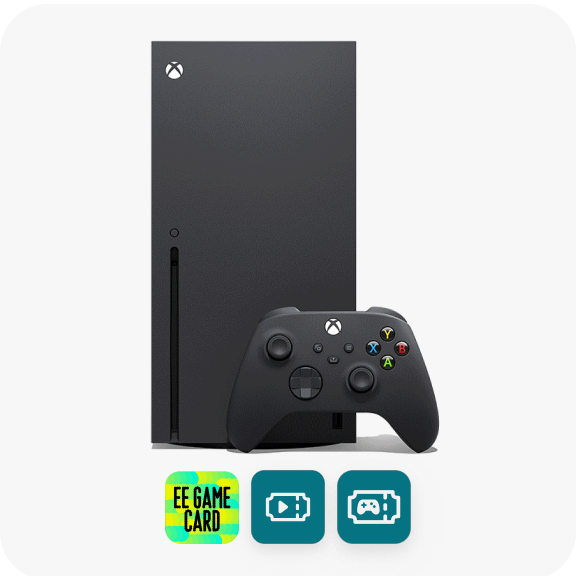 Xbox Series X bundle with £160 EE GameCard