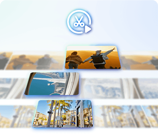 Side-by-side showcase of nightography images