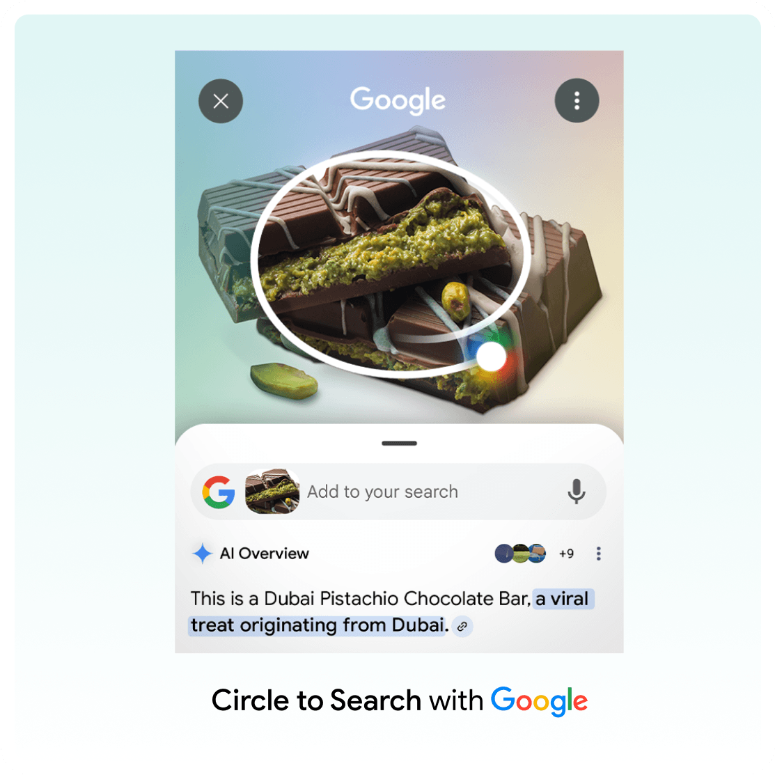 Showcasing how to use Click to Search