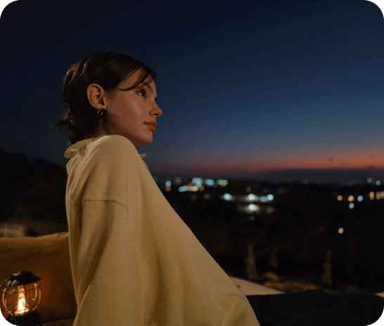 Studio-level edits. Built in