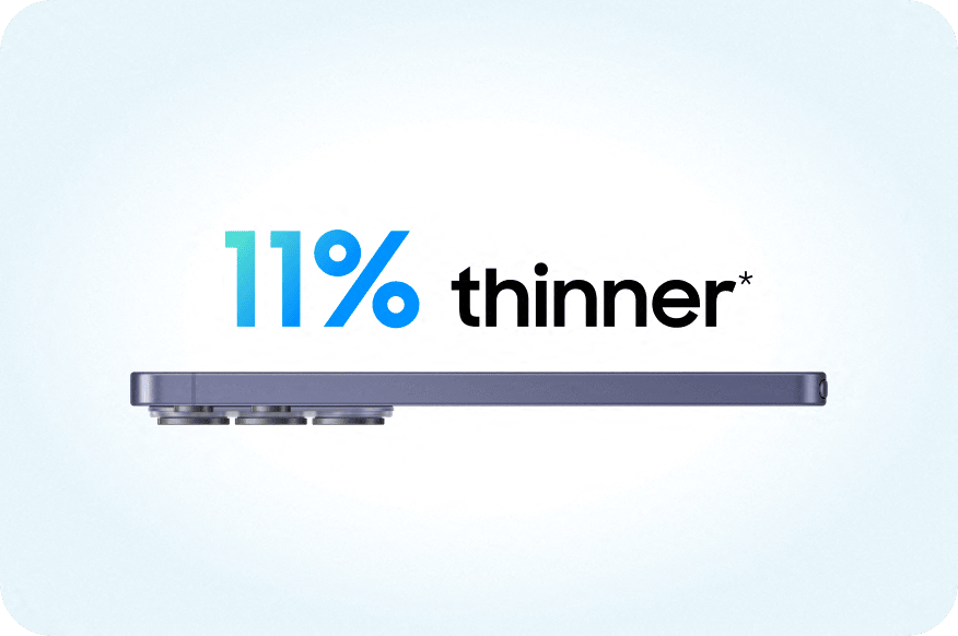 11% thinner