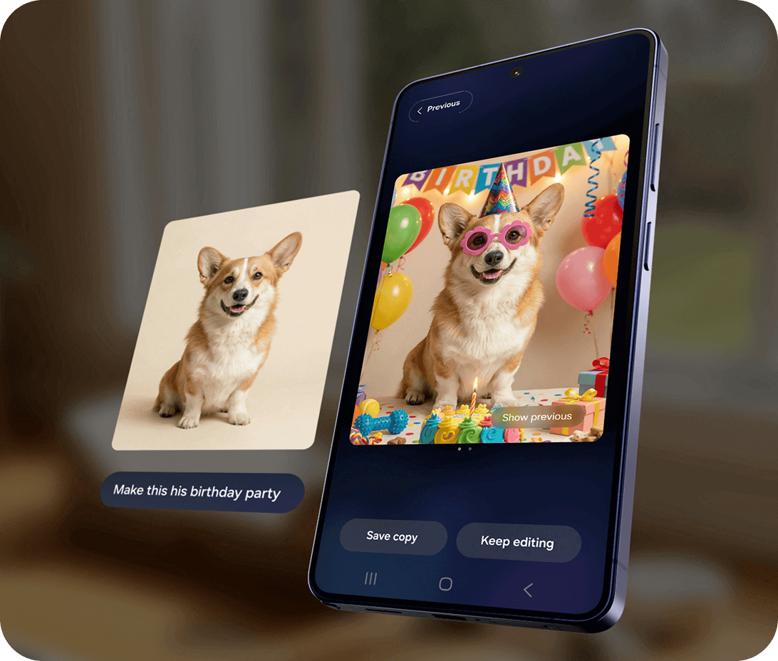 Studio-level edits. Built in