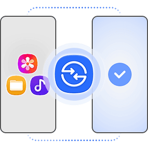 An illustration of the Quick Share feature