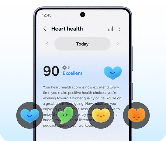 Illustration of the Watch Ultra2's Heart Health Score feature