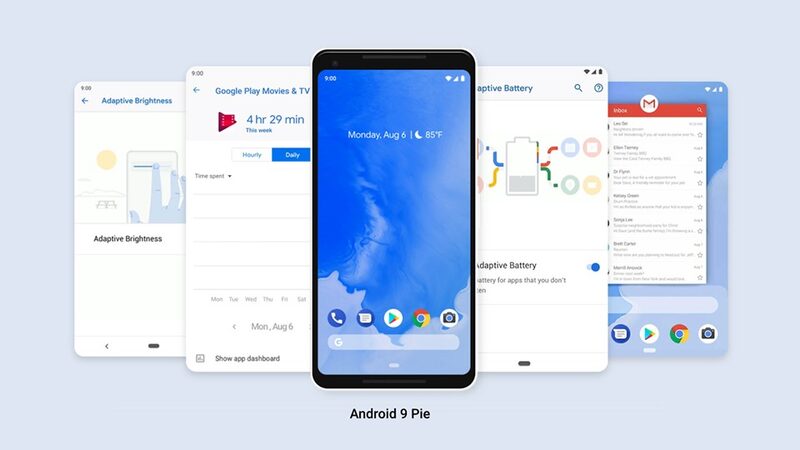 Android Pie features on the Google Pixel 3 smartphone. 