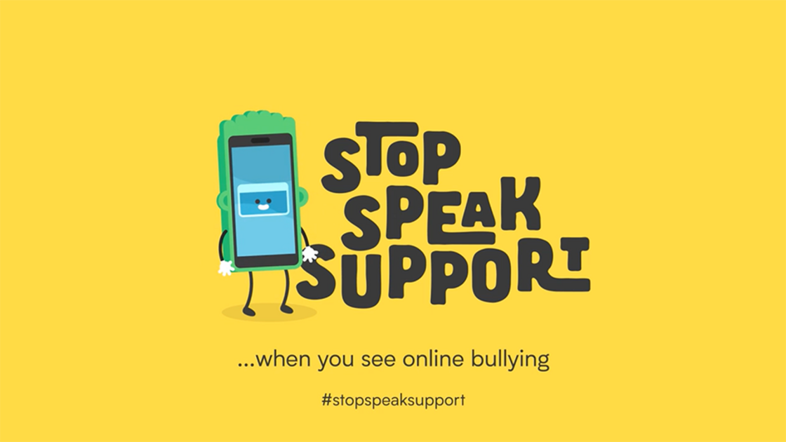 Campaign image for Stop Speak Support anti-bullying campaign
