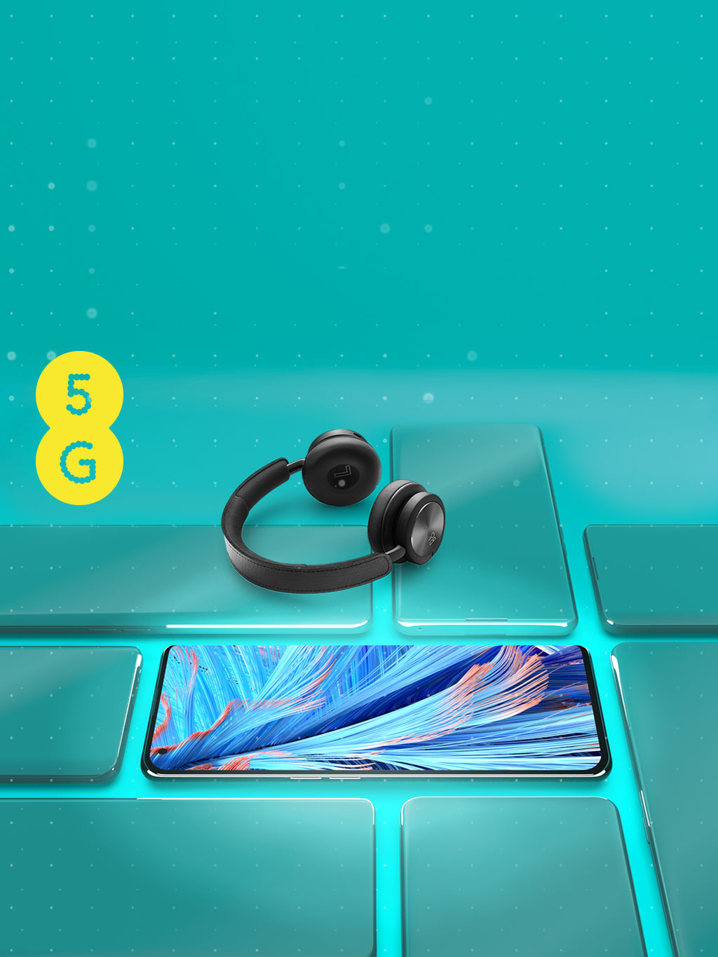 OPPO Find X2 Pro and Bang and Olufsen headphones