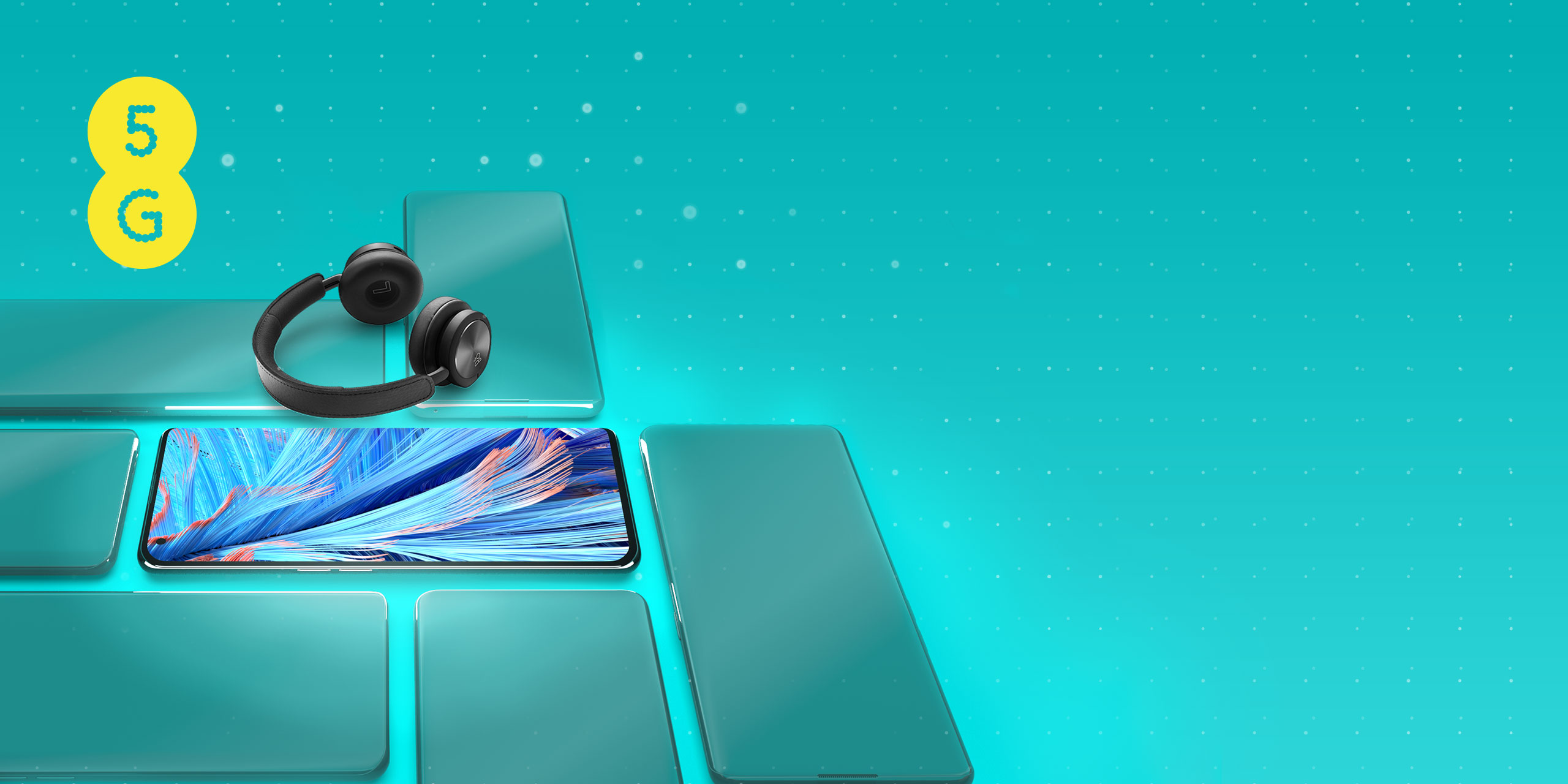 OPPO Find X2 Pro with Bang and Olufsen headphones