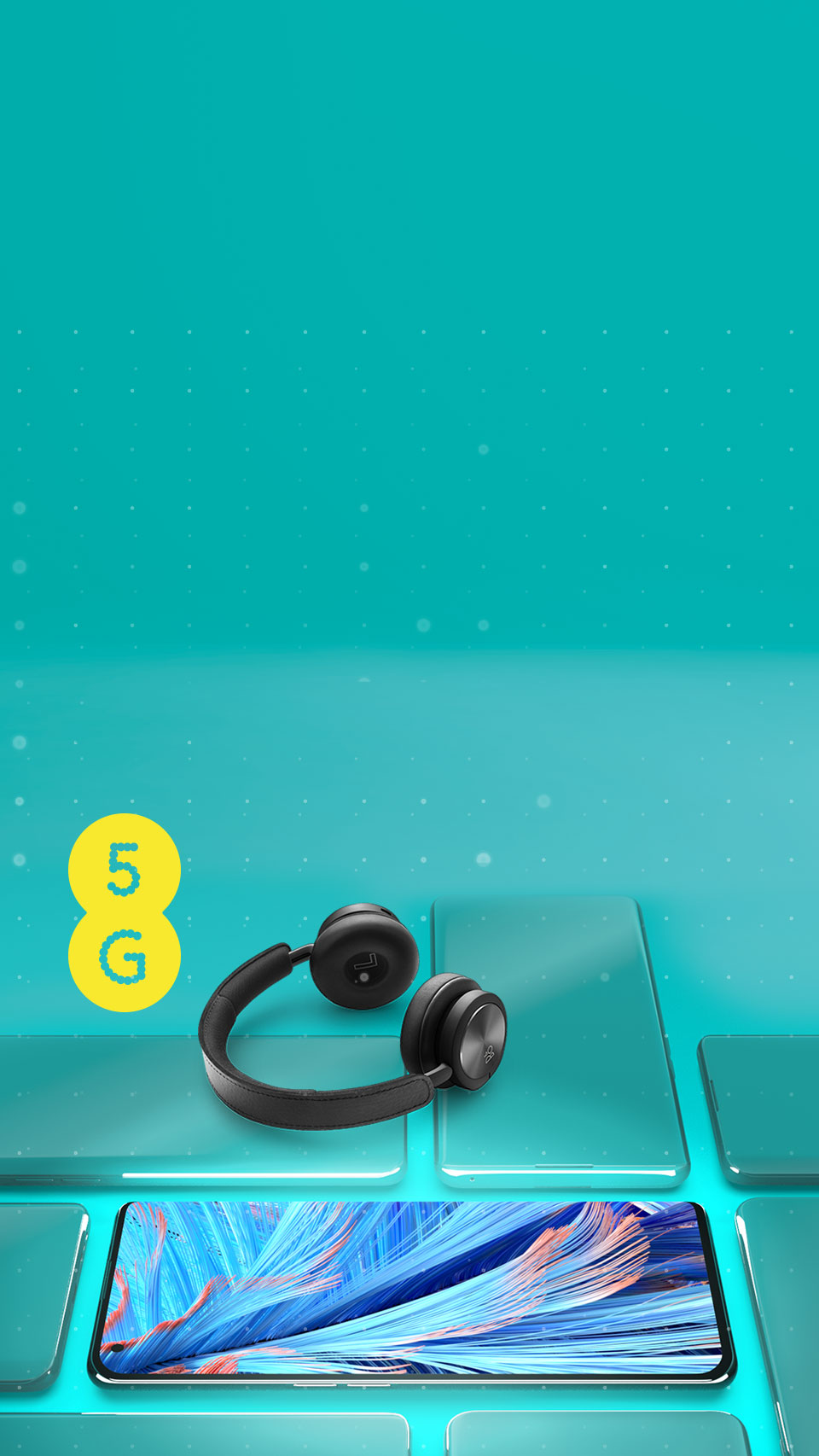 OPPO Find X2 Pro and Bang and Olufsen headphones