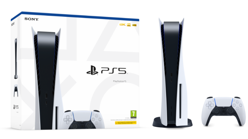 PlayStation 5 in white
