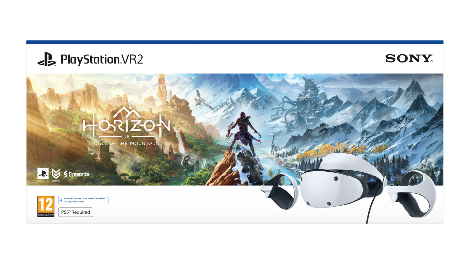 PlayStation®VR2 Horizon Call of the Mountain™ bundle.