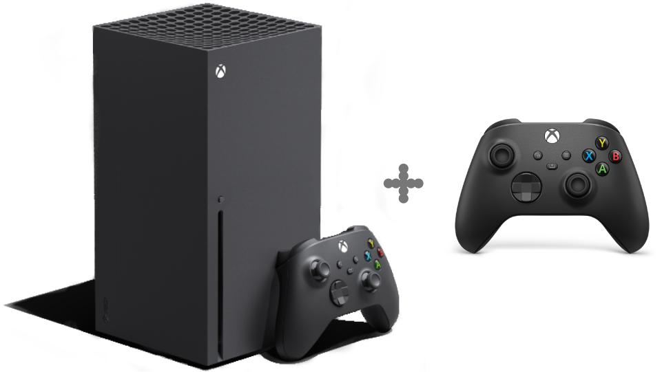 Xbox Series X with additional Controller