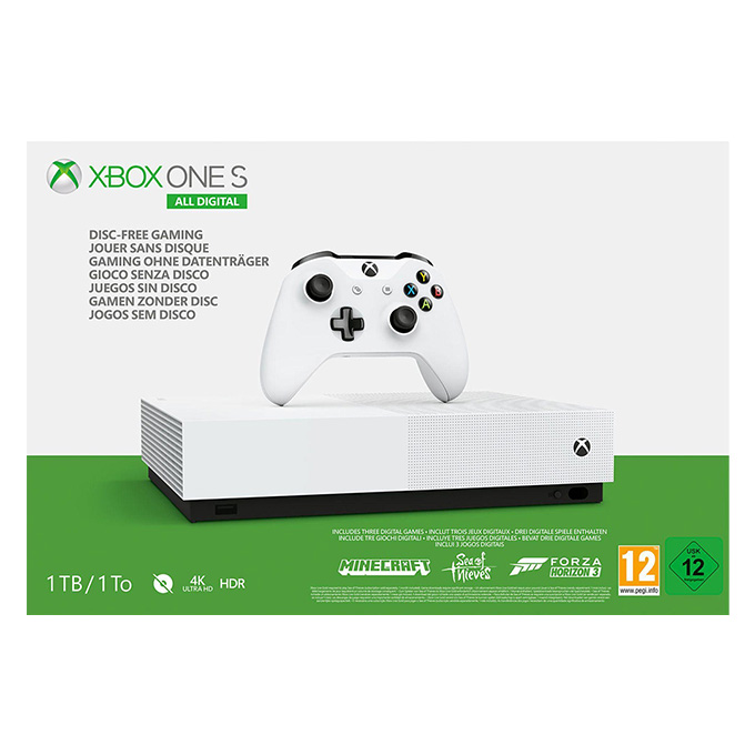 xbox one s not all digital
