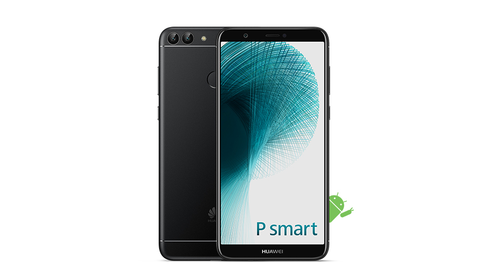 Huawei P Smart rear and front view