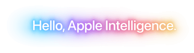 Hello, Apple Intelligence