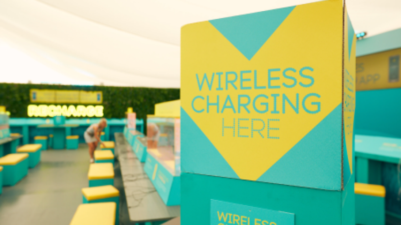 The EE Recharge Tent