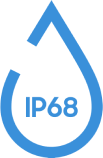 ip68 blue icon