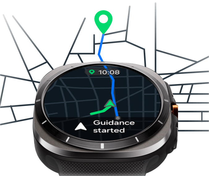 watch with gps on