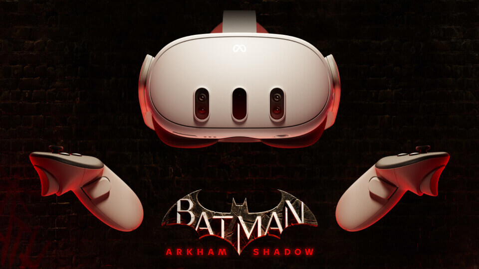 Meta Quest 3 with Batman Arkham Shadow