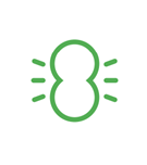 Connectivity Backup light is flashing green