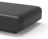 Image of right hand side of the TV Box Pro showing the location of the Reset button in the middle