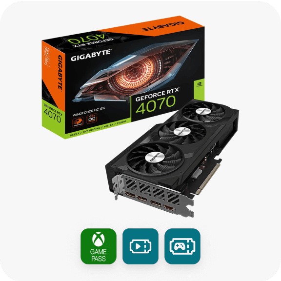 Gigabyte GeForce RTX 4070 12G Graphics Card