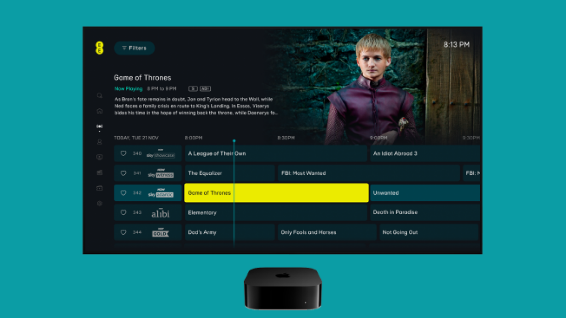 EE TV on Apple TV 4K